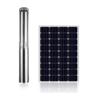 Submersible solar pump
